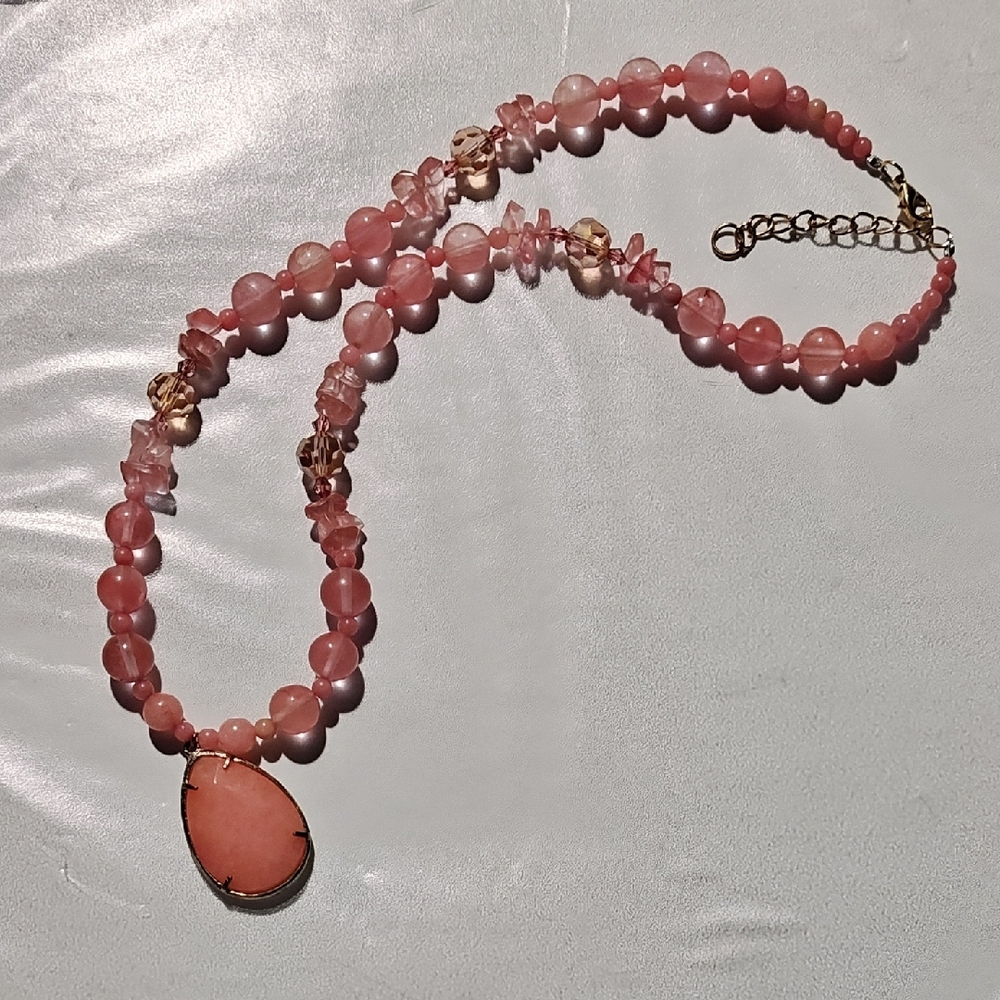 Semi Precious Stone Necklace